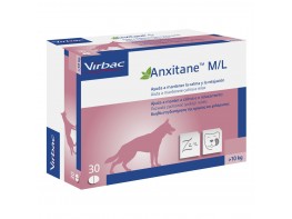 Imagen del producto Virbac anxitane relajante M y L 30 comprimidos