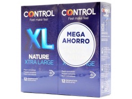 Imagen del producto Control preservativo nature xl 12+12uds