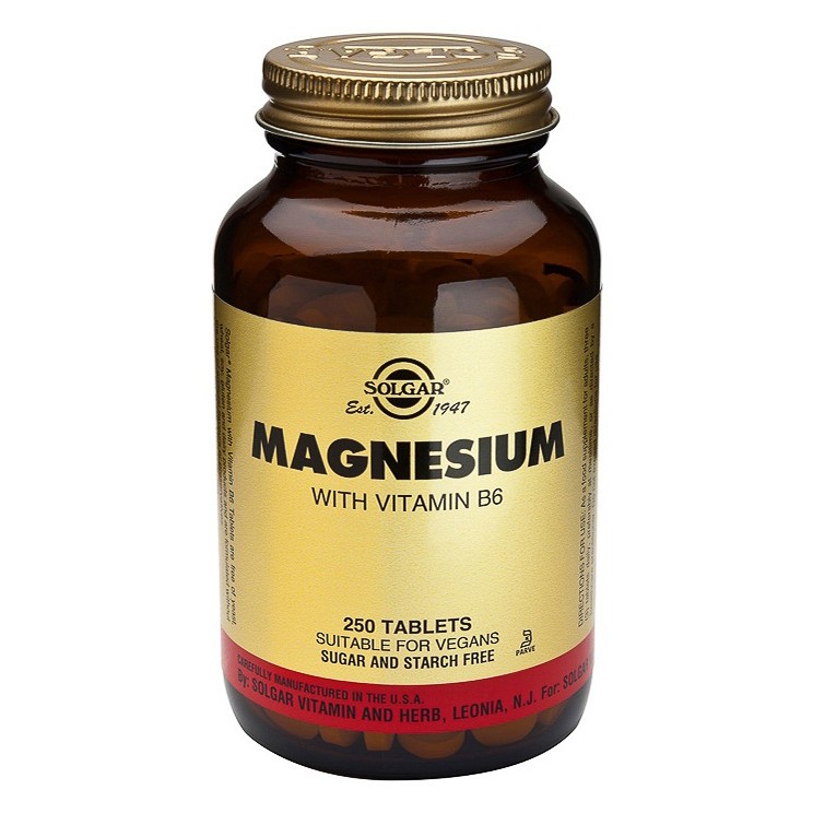 Solgar Magnesio+vit b6 100 comprimidos