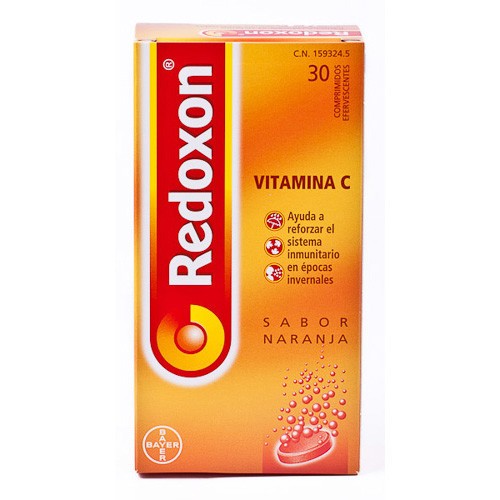 Redoxon extra defensas naranja 30 comprimidos