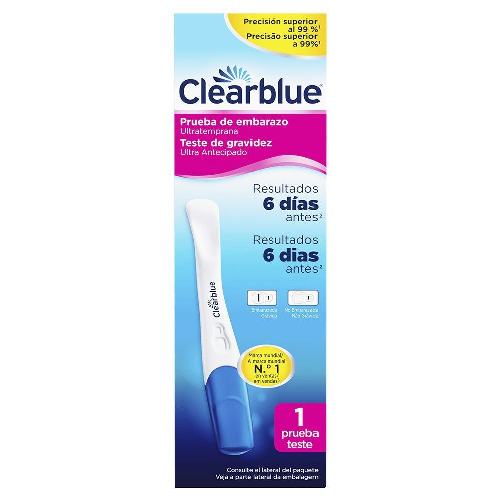 Clearblue test de embarazo early 1und