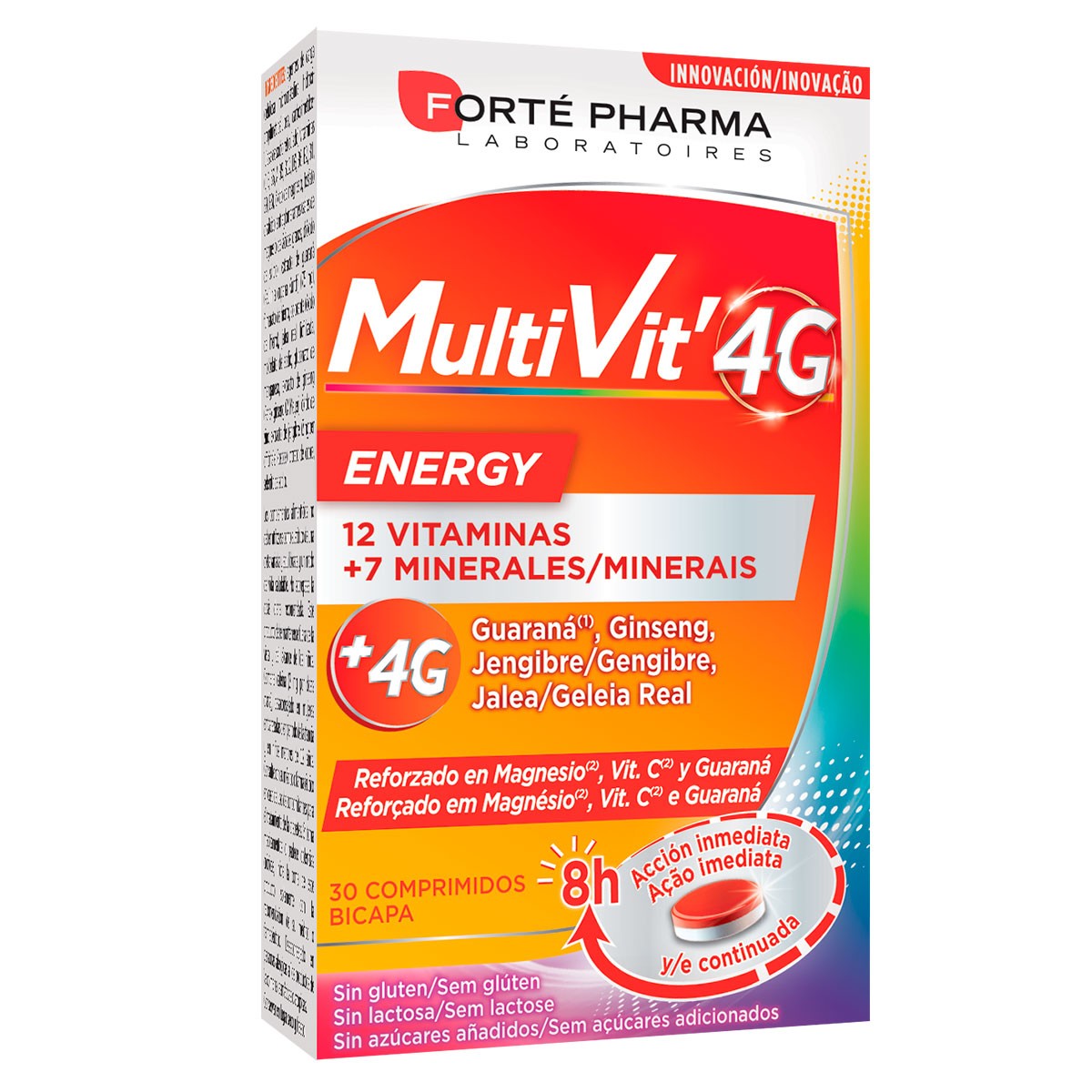 Forte Pharma Multivit 4g energia 30 compr. bicapa
