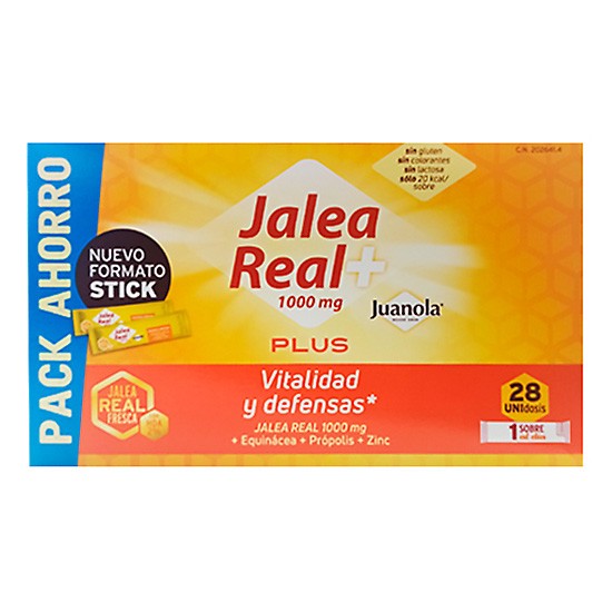 Juanola Jalea Real Plus 28 viales