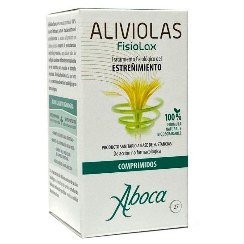 Aboca aliviolas fisiolax 27 comprimidos
