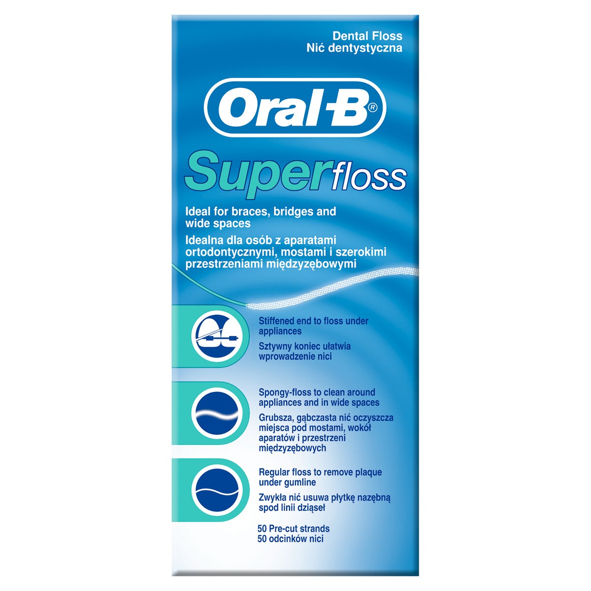 OralB seda dental superfloss 50ml
